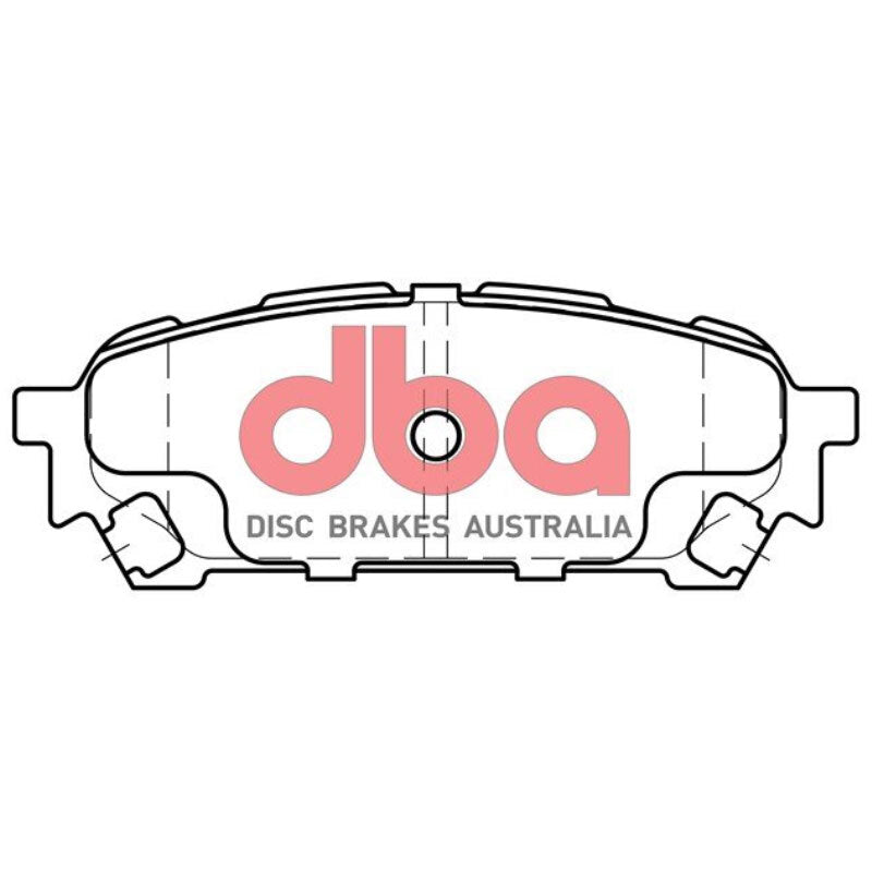 DBA 03-05 Subaru Impreza WRX Rear Street Series Brake Pads