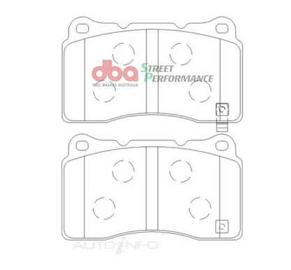 DBA 13-15 Cadillac XTS XP650 Front Brake Pads