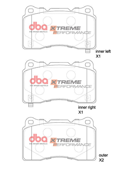 DBA 2022+ Honda Civic Type-R (FL5) SP Performance Front Brake Pads