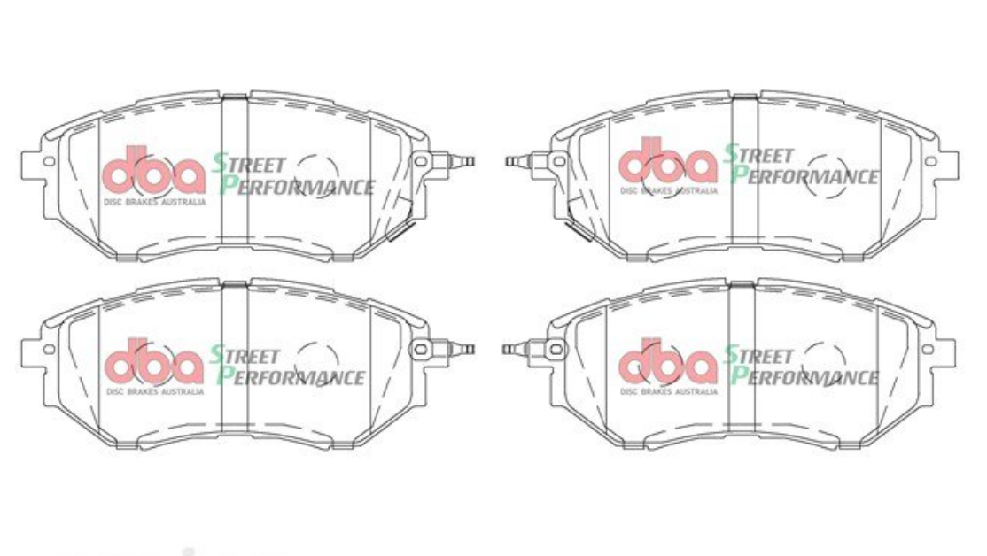 DBA 05-08 Subaru Legacy XP650 Front Brake Pads