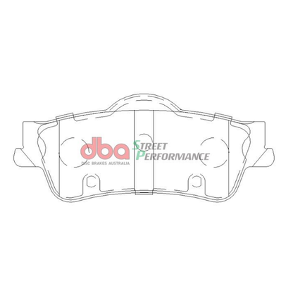 DBA 08-09 Pontiac G8 3.6 Base/6.0 XP650 Rear Brake Pads