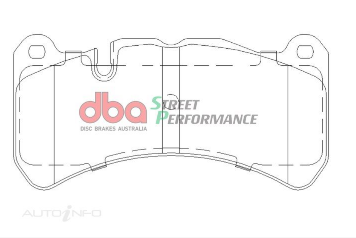 DBA 08-10 Mercedes-Benz SLK55 AMG SP500 Front Brake Pads
