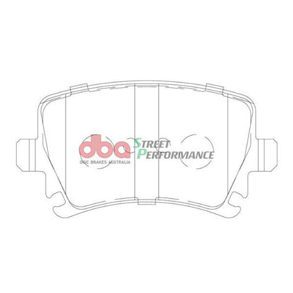 DBA 06-09 Audi A3 Rear SP Performance Brake Pads
