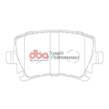 DBA 06-09 Audi A3 FWD Street Series Rear Brake Pads