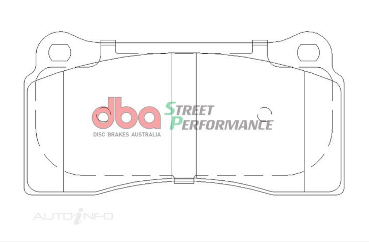 DBA 09-11 Nissan GT-R XP650 Rear Brake Pads