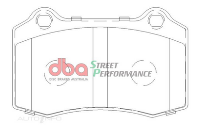 DBA 92-02 Dodge Viper Front SP Performance Brake Pads