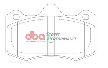 DBA 10-14 Lotus Evora SP Performance Front Brake Pads