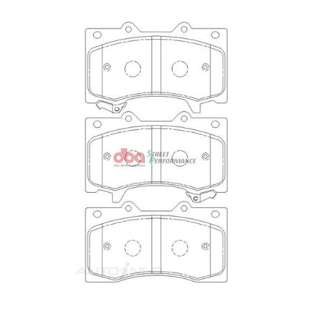DBA 2010+ Nissan Patrol Y62 5.6L XP Performance Front Brake Pads
