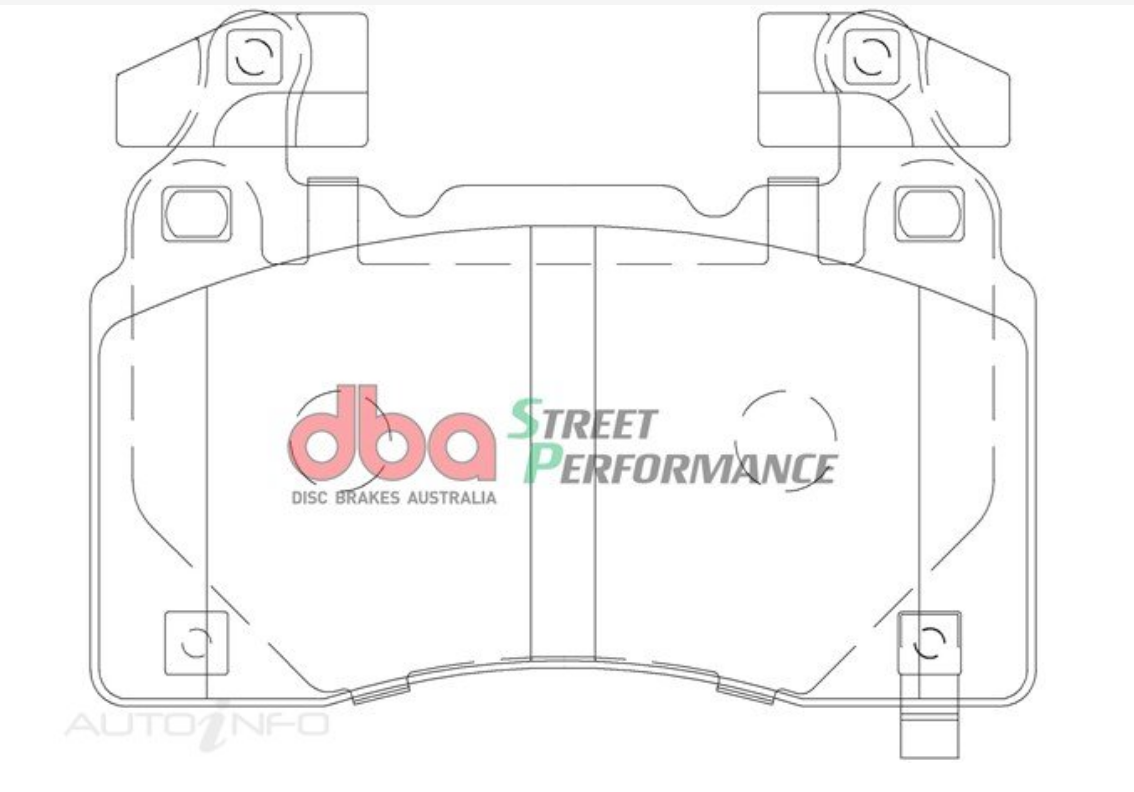 DBA 13-17 Holden VE/VF SSV Brembo (Rectangle Weight) Front SP Performance Brake Pads