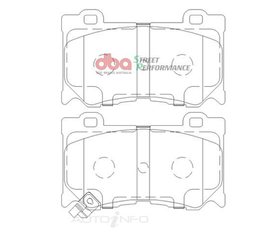 DBA 2023+ Nissan Z (Z34) RP Performance Front Brake Pads