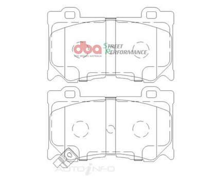 DBA 2023+ Nissan Z (Z34) RP Performance Front Brake Pads