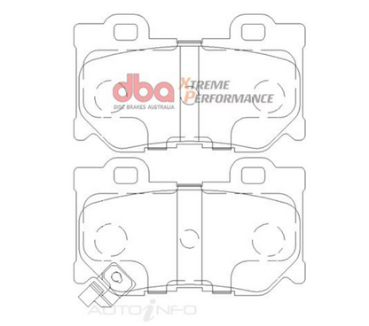 DBA 08-13 Infiniti G37 Rear SP Performance Brake Pads