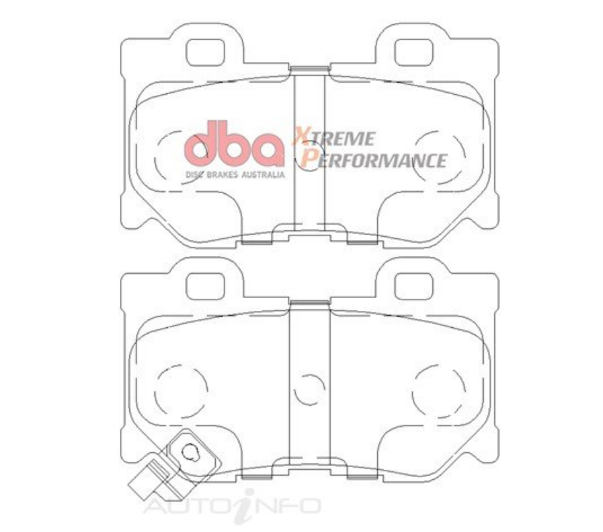 DBA 09-13 Infiniti G37 (350mm Rear Rotor) Rear Street Series Brake Pads