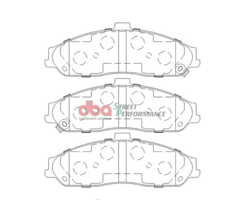 DBA 04-09 Cadillac XLR Front Street Series Brake Pads