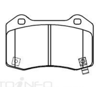 DBA 11-22 Jeep Grand Cherokee SP Performance Rear Brake Pads