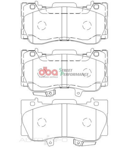 DBA 08/14-06/18 Ford Mustang 2.3 Ecoboost SP500 Brake Pads