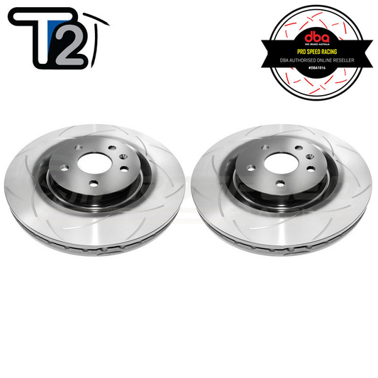 DBA 10-15 Chevrolet Camaro SS V8 Front Street Series Slotted Rotor