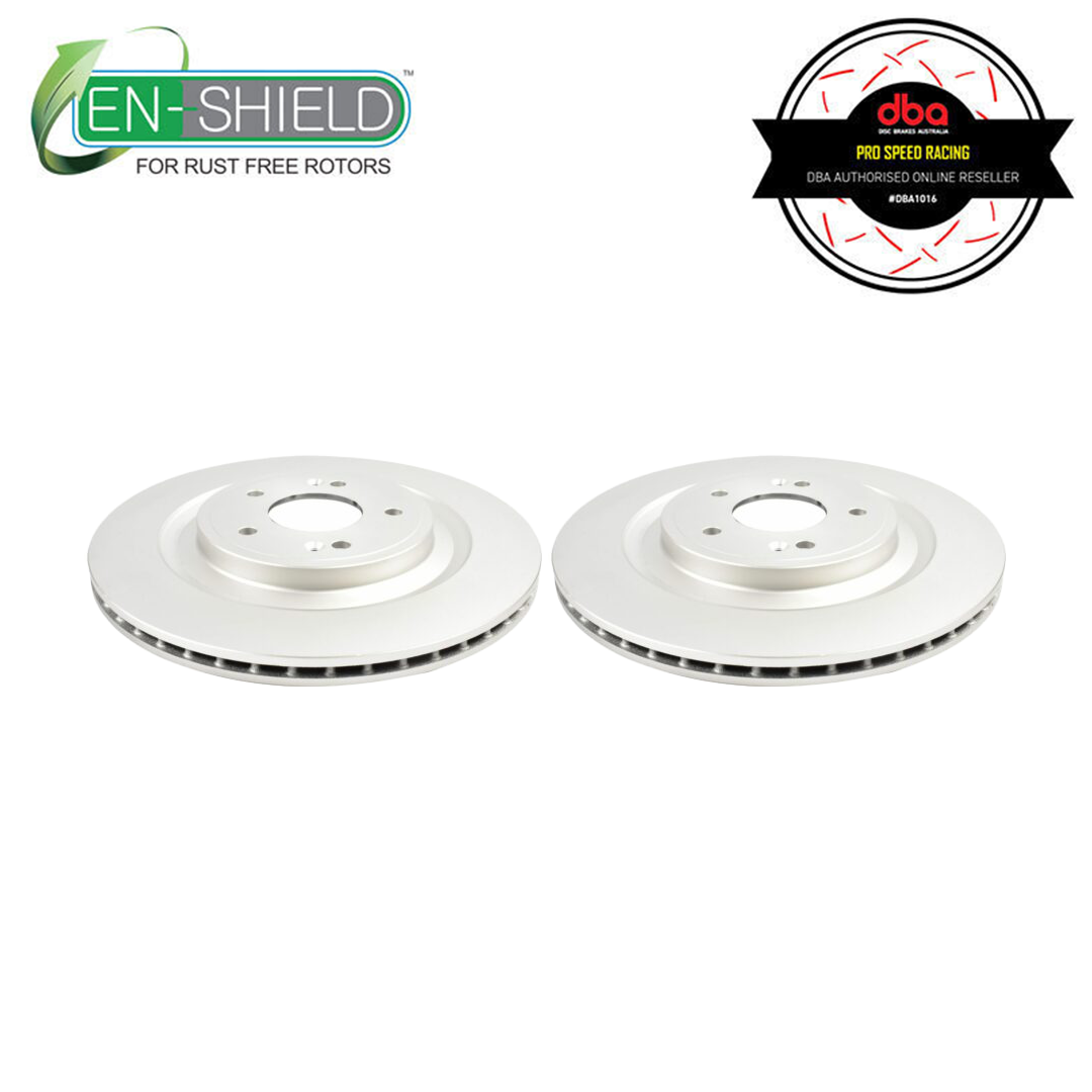 DBA 21-23 Hyundai Santa Fe Hybrid Rear En-Shield Standard Rotor