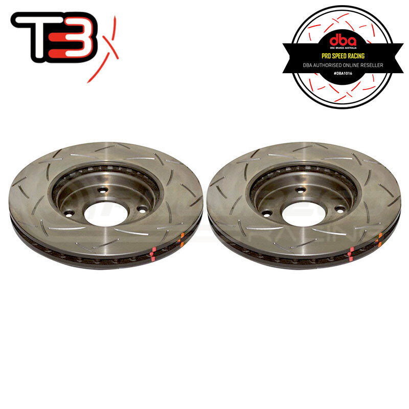 DBA 13-20 Ford Fiesta ST Front 4000 Series Slotted Rotor