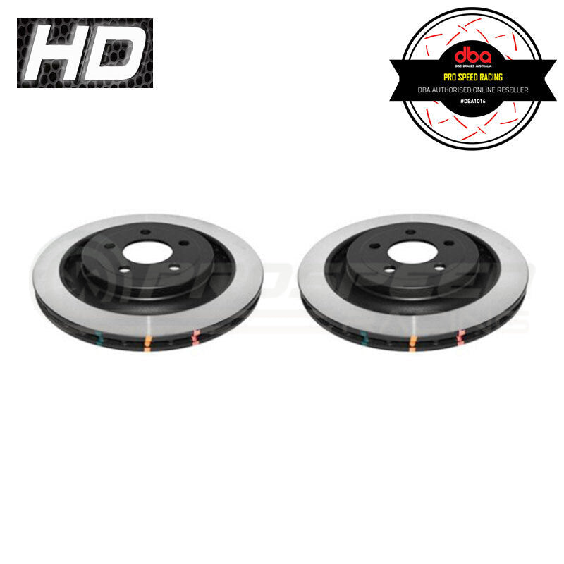 DBA 15-20 Ford Mustang GT Rear 4000 Series Plain Rotor