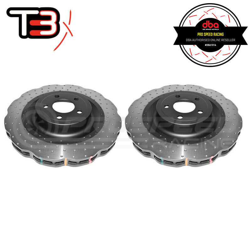 DBA 15-20 Ford Mustang GT Perf Package (380mm Front Rotor) Front 4000 Series Cross Drilled Rotor