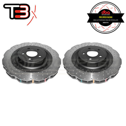 DBA 15-20 Ford Mustang GT Perf Package (380mm Front Rotor) Front 4000 Series Cross Drilled Rotor