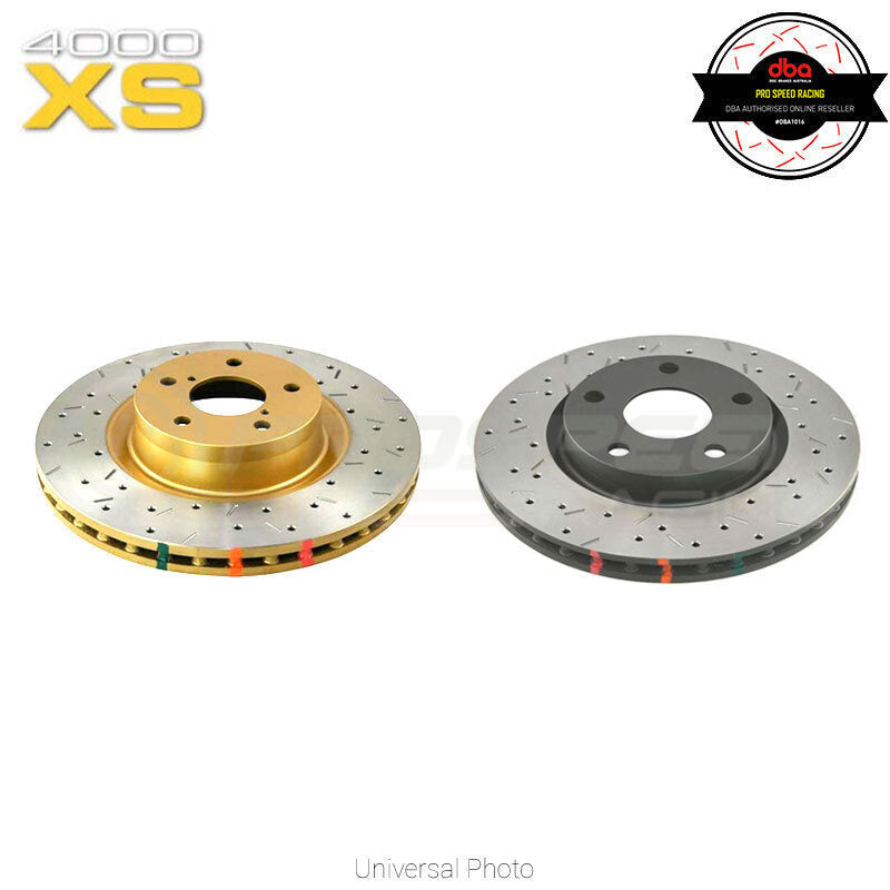 DBA 05-18 Nissan Frontier Rear 4000 Series Drilled & Slotted Rotor