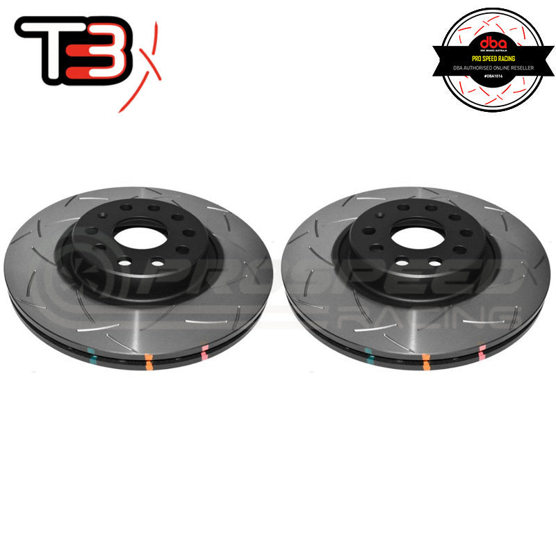 DBA 06-08 Audi A3 / 10/06+ TT / 10/04-10 VW Golf / 3/05+ Passat Front Slotted 4000 Series Rotor