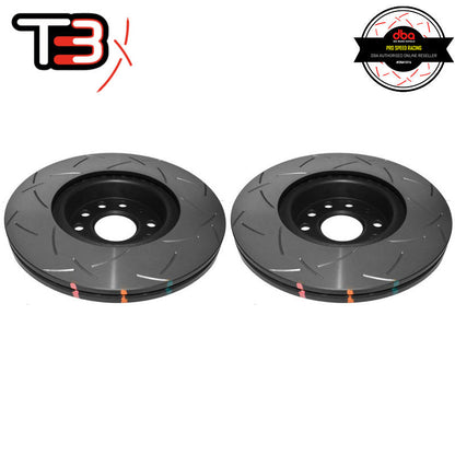 DBA 06-08 Audi A3 / 10/06+ TT / 10/04-10 VW Golf / 3/05+ Passat Front Slotted 4000 Series Rotor