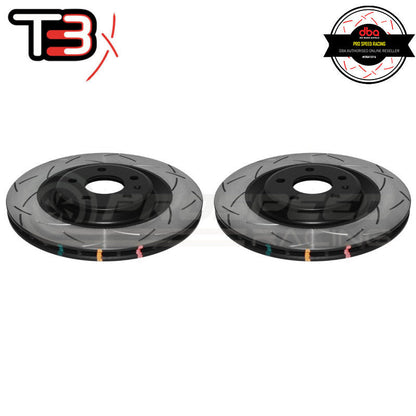DBA 11-18 Audi A6 Quattro / Quattro Avant Rear T3 Slotted 4000 Series Rotor
