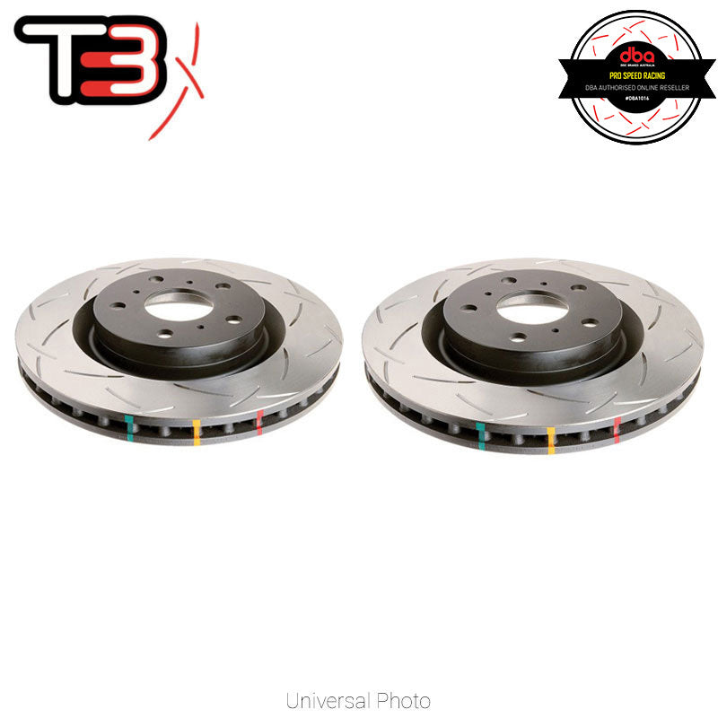 DBA 22-23 Hyundai Elantra N/Kona N Front 4000 Series Slotted Rotor (360x32mm)