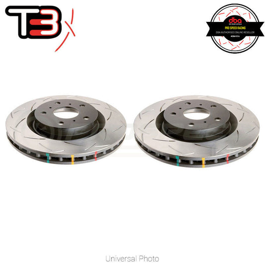 DBA 93-98 Toyota Supra (Non-Turbo Model 2JZGE) Rear Slotted 4000 Series Rotor