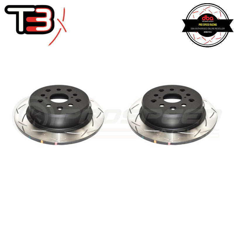 DBA 00-05 Lexus IS300 Rear Slotted 4000 Series Rotor