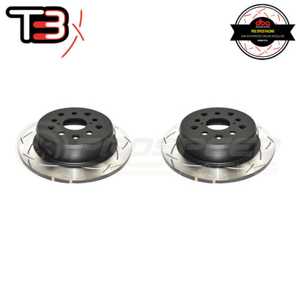 DBA 00-05 Lexus IS300 Rear Slotted 4000 Series Rotor