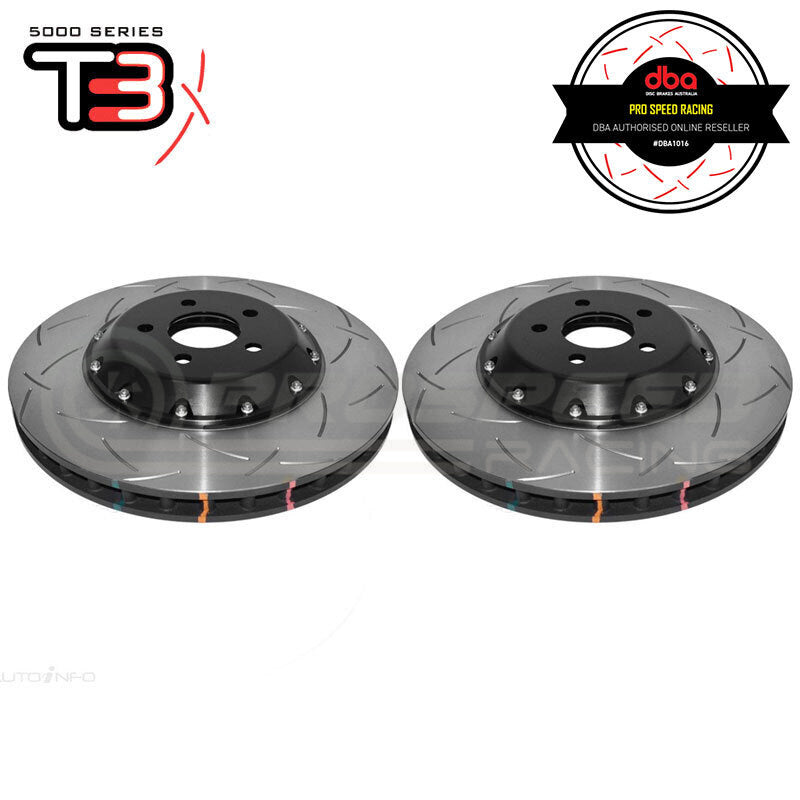 DBA T3 5000 Series Replacement Front Slotted Rotor 2016 Ford Mustang GT