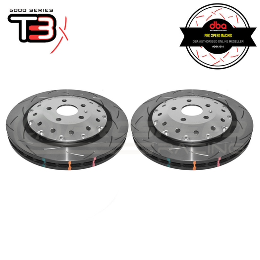 DBA 2015+ Audi RS-3 5000 Series Slotted Front Brake Rotor