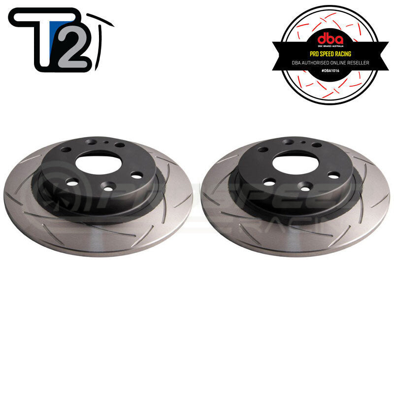DBA 89-93 MX-5 Miata Rear Slotted Street Series Rotor