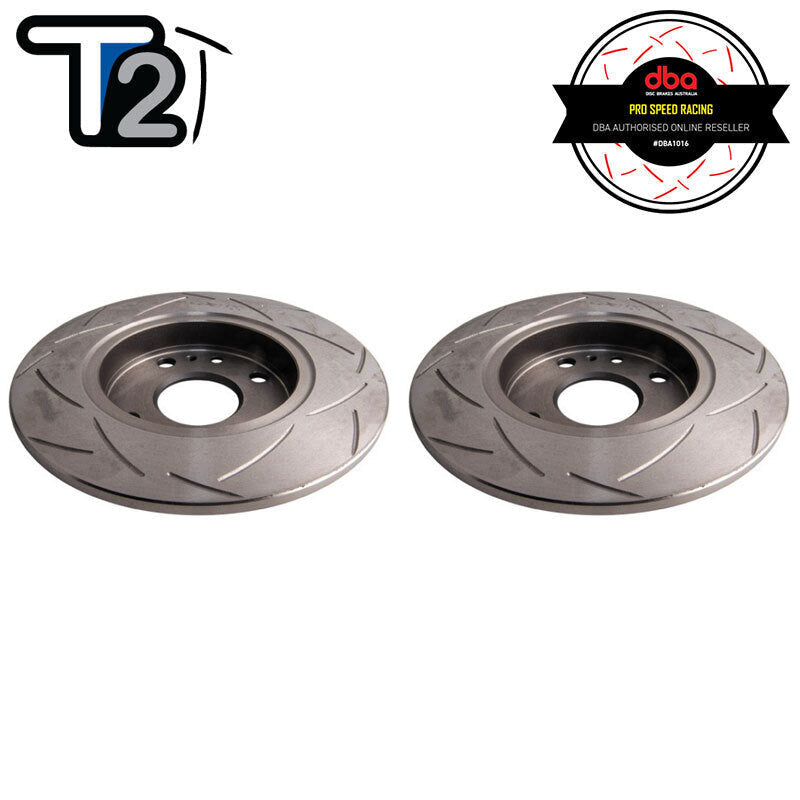 DBA 89-93 MX-5 Miata Rear Slotted Street Series Rotor