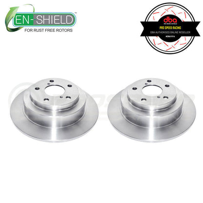 DBA 03-08 Subaru Forester XT En-Shield Standard HC Rear Brake Rotor