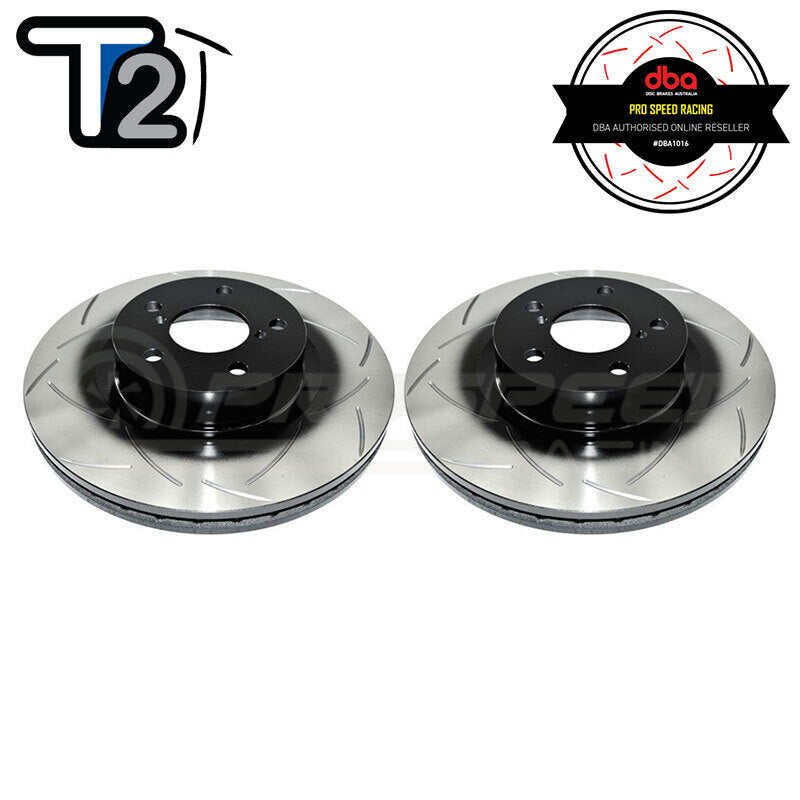 DBA 12+ Subaru/Scion BRZ/FR-S Limited&Premium (AU Spec)/ 08-13 WRX Front Slotted Street Series Rotor