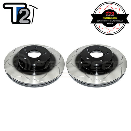 DBA 12+ Subaru/Scion BRZ/FR-S Limited&Premium (AU Spec)/ 08-13 WRX Front Slotted Street Series Rotor