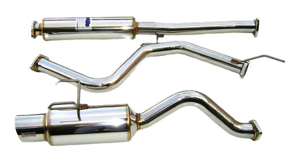 Invidia N1 Catback Exhaust | 1996-2000 Honda Civic Hatchback (HS96HC3GTP)