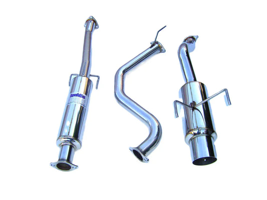 Invidia N1 Catback Exhaust | 1992-1995 Honda Del Sol (HS92HD1GTP)