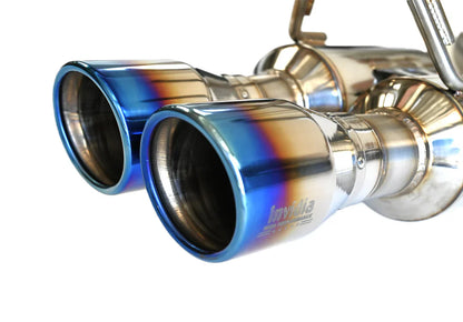 Invidia R400 Rolled Titanium Tip Catback | 2023+ Toyota GR Corolla (HS22TGCGM2RTL)