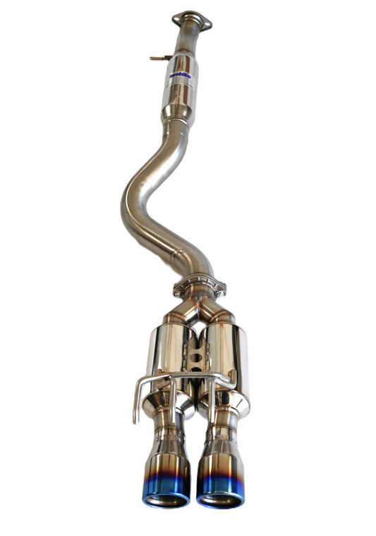 Invidia R400 Rolled Titanium Tip Catback | 2023+ Toyota GR Corolla (HS22TGCGM2RTL)