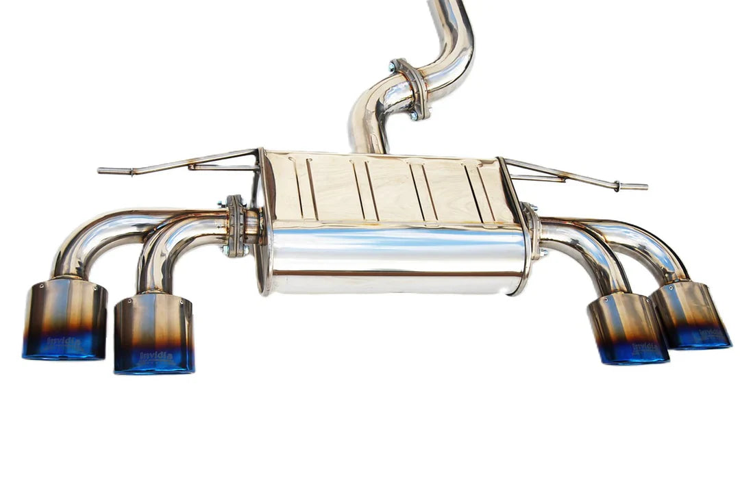 Invidia Q300 Cat-Back Exhaust System | 2015 Volkswagen Golf R (HS14GFRG3S)