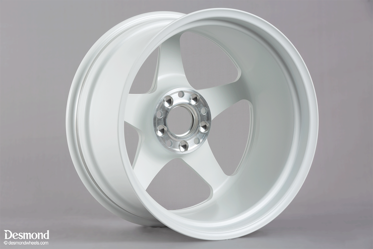 Desmond Regamaster EVO II 18x9.5 +22, 18x10.5 +22 Gloss White (SET)