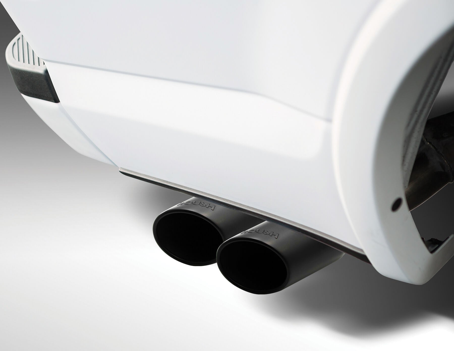 Roush For 21-25 Ford F-150 5.0L V8 Catback Exhaust W/ Black Tips - 422266-BLK