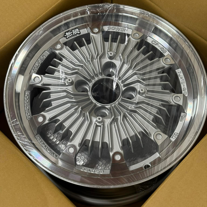 Mugen CF-48 Glory Labs Edition 15x7 +40 4x100 Silver (SET)