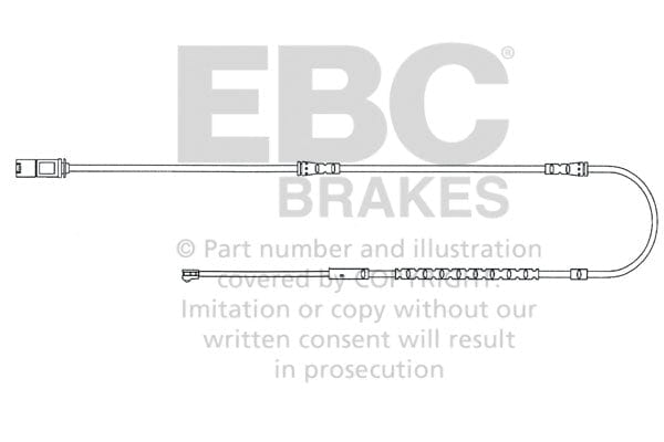 EBC Front Wear Leads | 2010-2011 BMW 528 3.0L (F10)